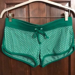 Juicy Couture shorts - white “snowflakes” Sz M